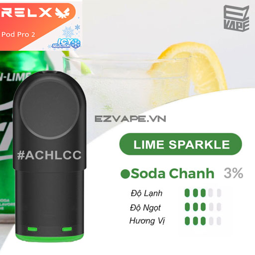 Relx Pro Lime Sparkle 1