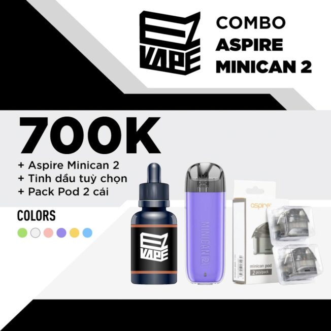 Aspire Minican 2 Juice Bat Ki Pack Pod