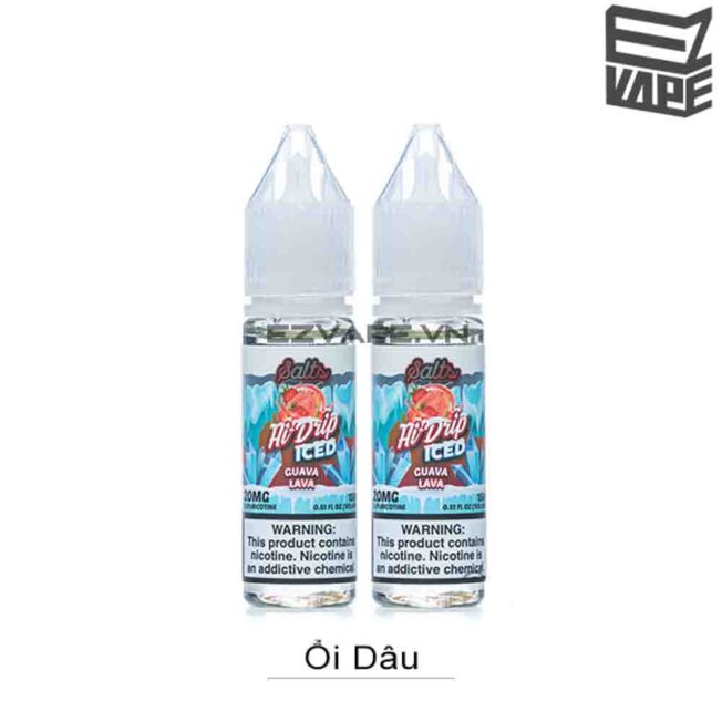 Hi Drip Iced Guava Lava Salt Nic 30ml