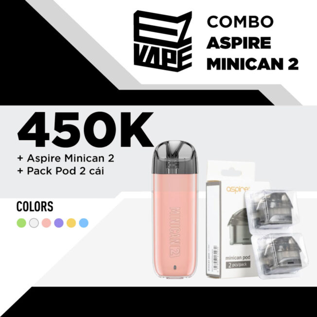 Aspire Minican 2 Pack Pod