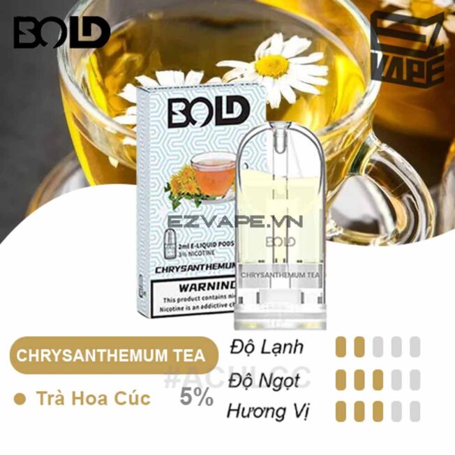 Bold Infinite Chrysanthemum Tea