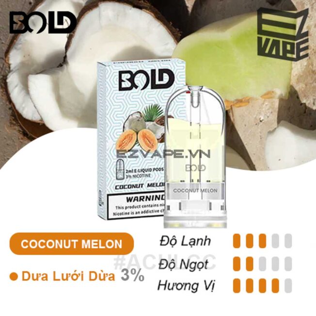 Bold Infinite Coconut Melon