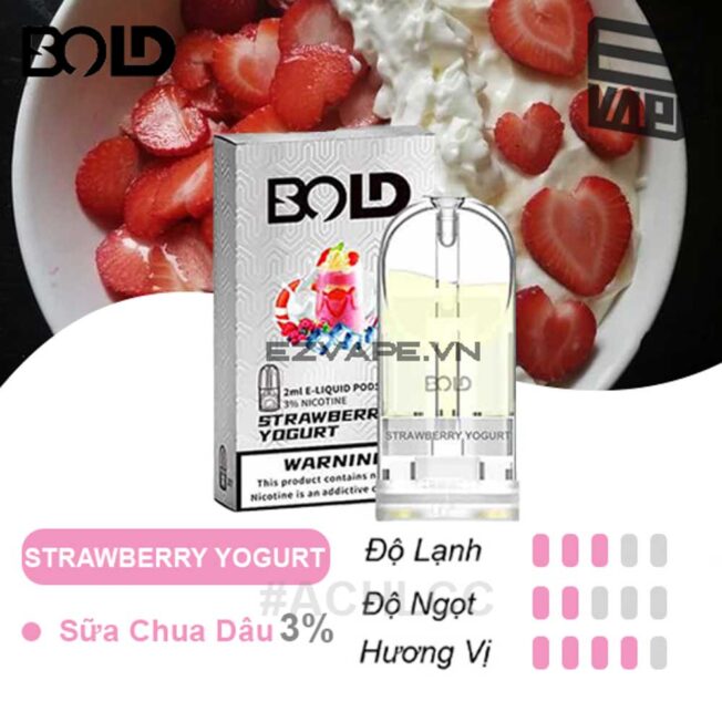 Bold Infinite Strawberry Yogurt