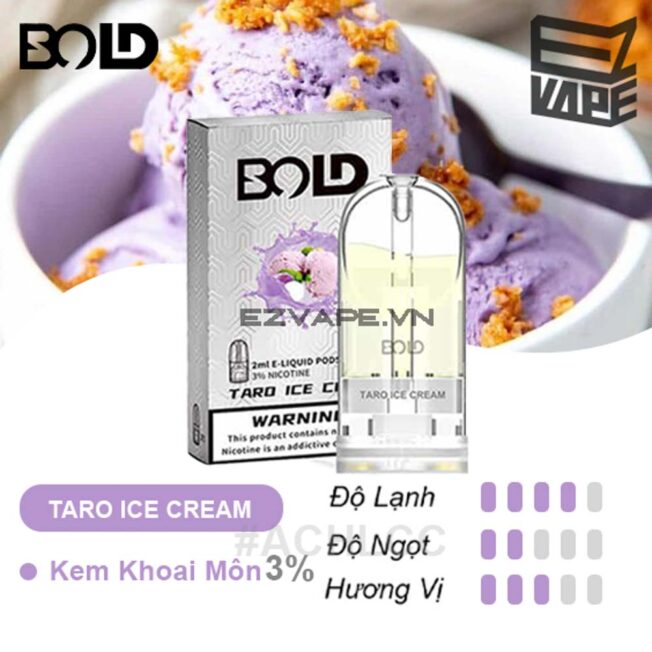 Bold Infinite Taro Ice Cream