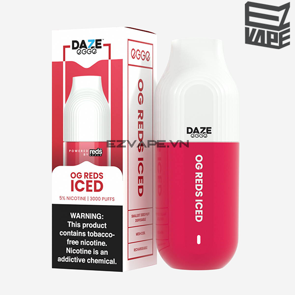 Daze EGGE Disposable OG Reds Iced
