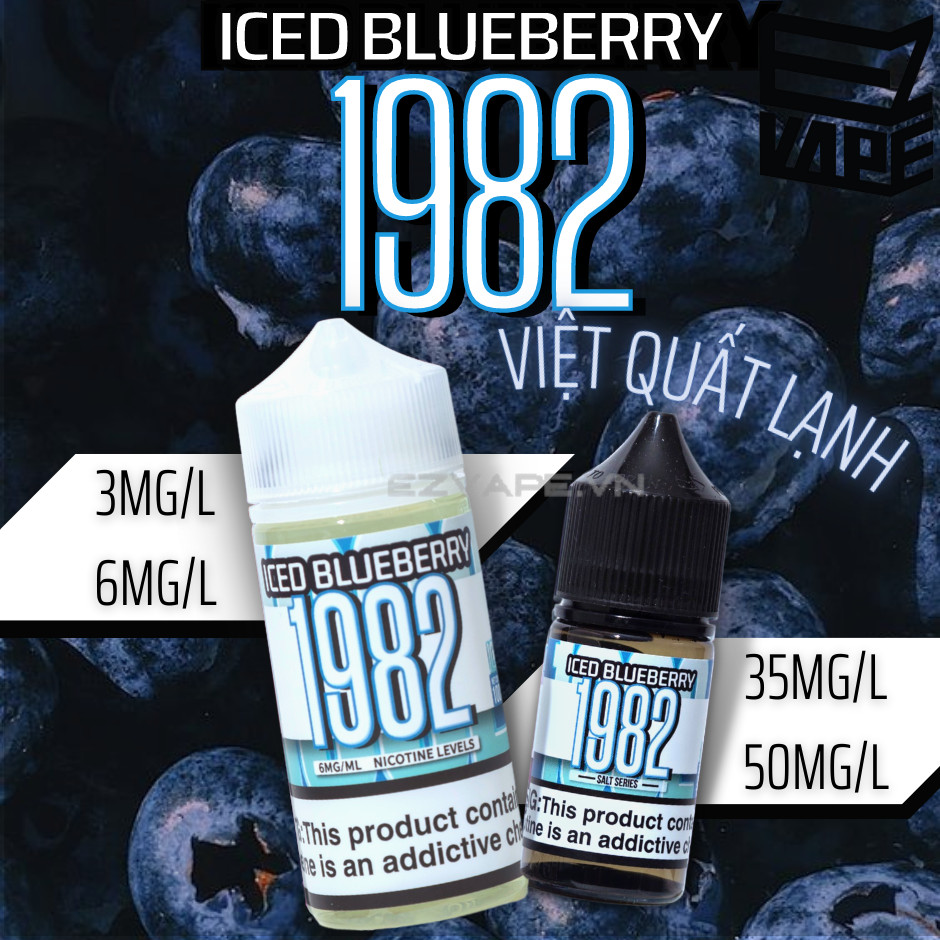 1982 Iced Blueberry