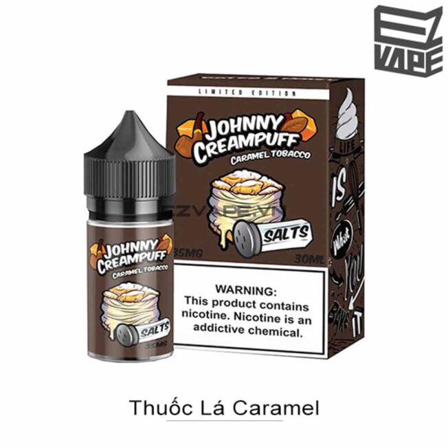 Johnny Creampuff Caramel Tobacco Salt Nic 30ml
