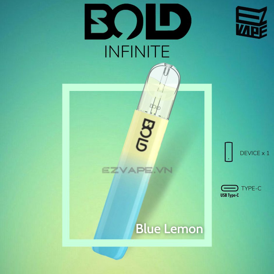 Bold Infinite Blue Lemon