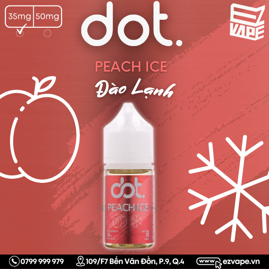 Dot Peach Ice