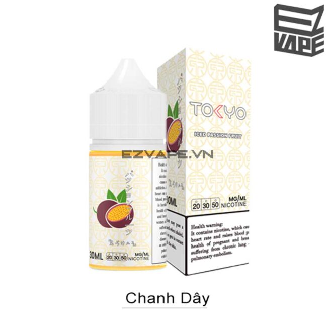 Tokyo Iced Passion Fruit Salt Nic 30ml