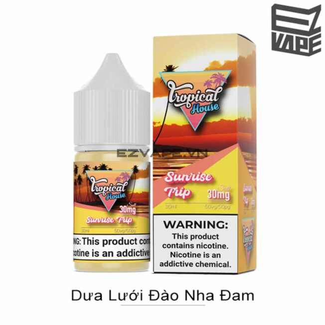 Tropical House Sunrise Trip Salt Nic 30ml