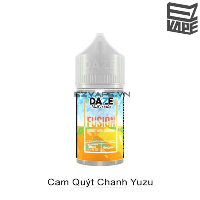 Daze Fusion Orange Yuzu Tangerine Iced Salt Nic 30ml