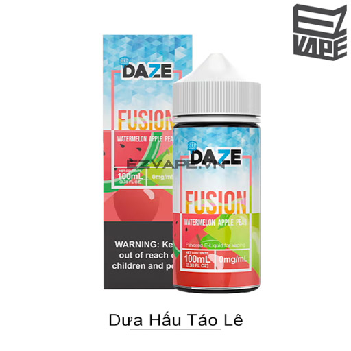 Daze Fusion Watermelon Apple Pear Iced 100ml