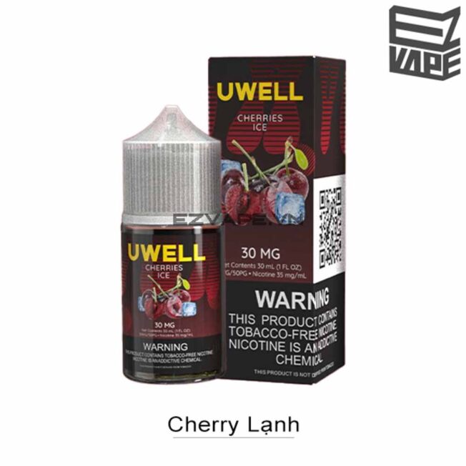 Uwell Cherries Ice Salt Nic 30ml 1