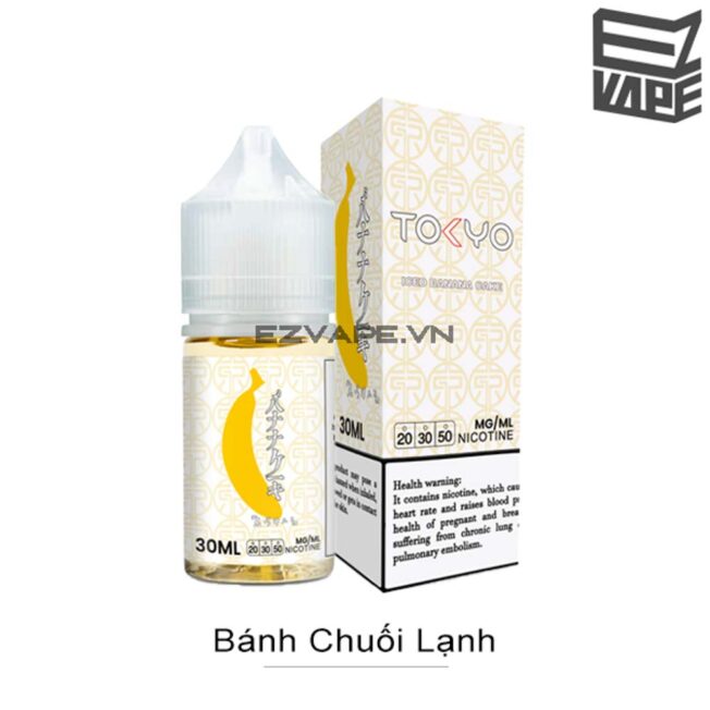 Tokyo Iced Banana Cake Salt Nic 30ml