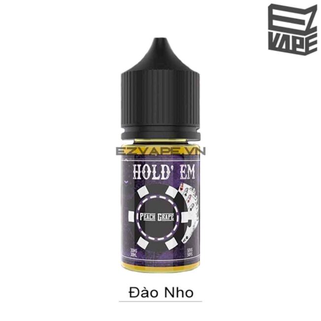 Hold Em Peach Grape Salt Nic 30ml